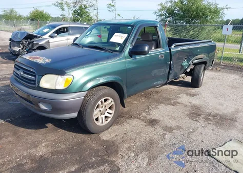 2001 Toyota Tundra z USA, uszkodzony, nr VIN 5TBJN32121S184183
